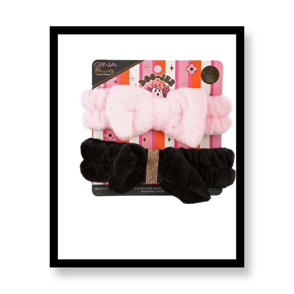 ‼️‼️Clearance-2 Pk Plush Spa Headbands